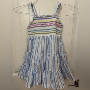 Girls Tommy bahama Striped Blue and White Dress size 5T